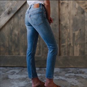 post modern blues 501 stretch skinny jeans